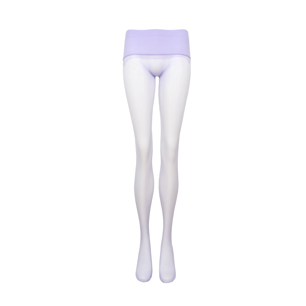 Velvetti Ultra-Thin Seamless Tights Taro purple / One size / Closed crotch - AMORESY