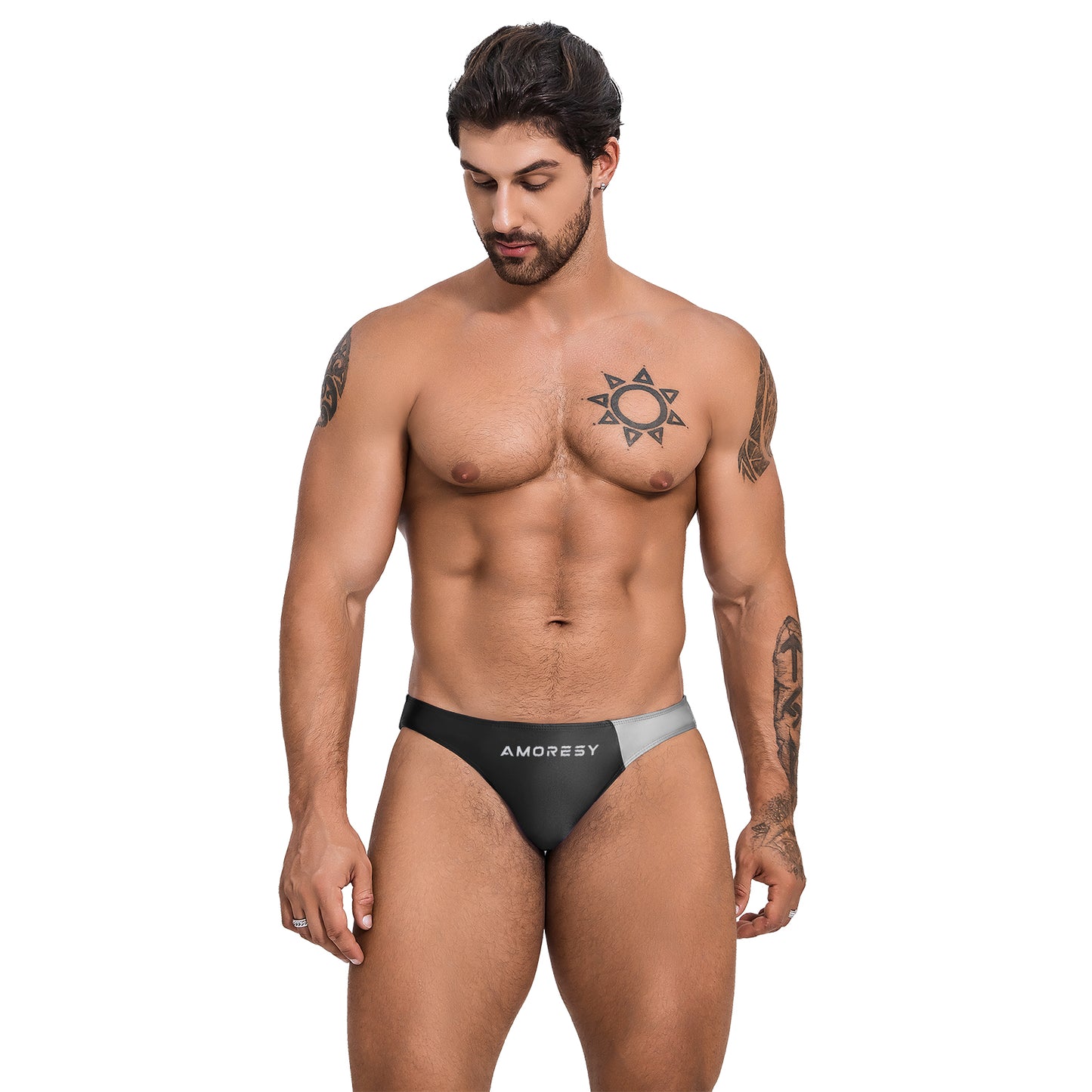 Oceanus C Series Swimming Briefs Black / M - AMORESY