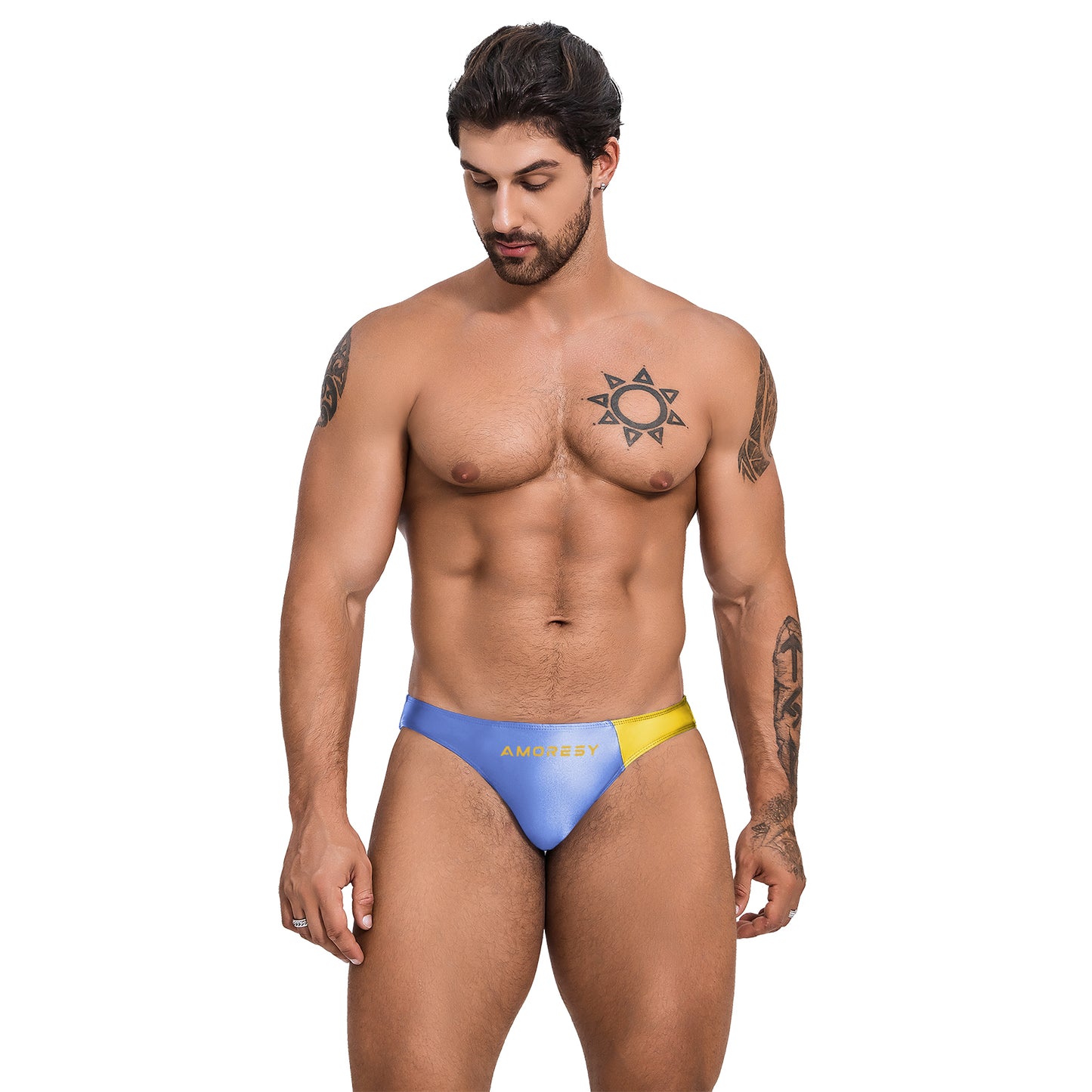 Oceanus C Series Swimming Briefs Very Peri / M - AMORESY