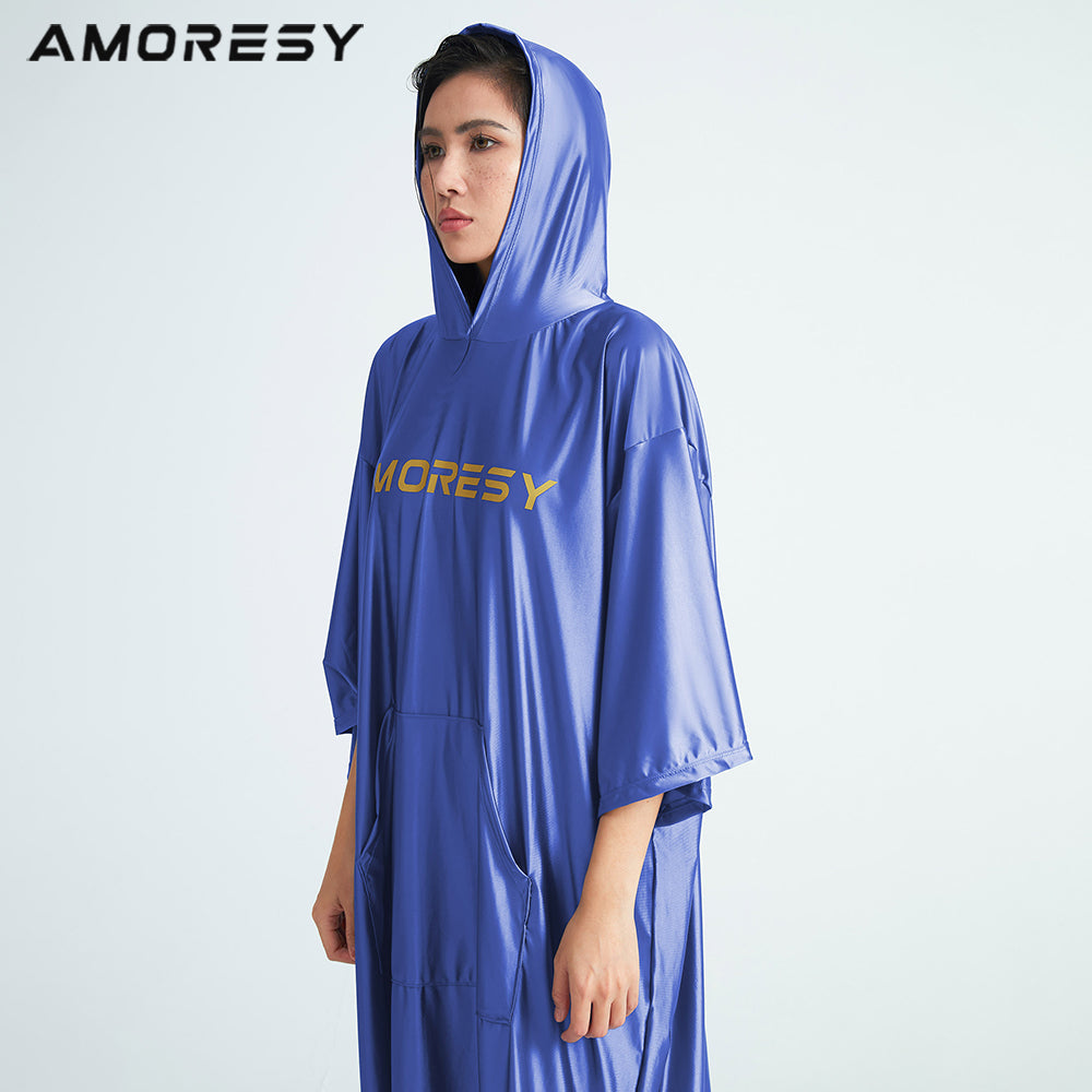 Cassara Hooded Changing Robe Swimming suit - AMORESY