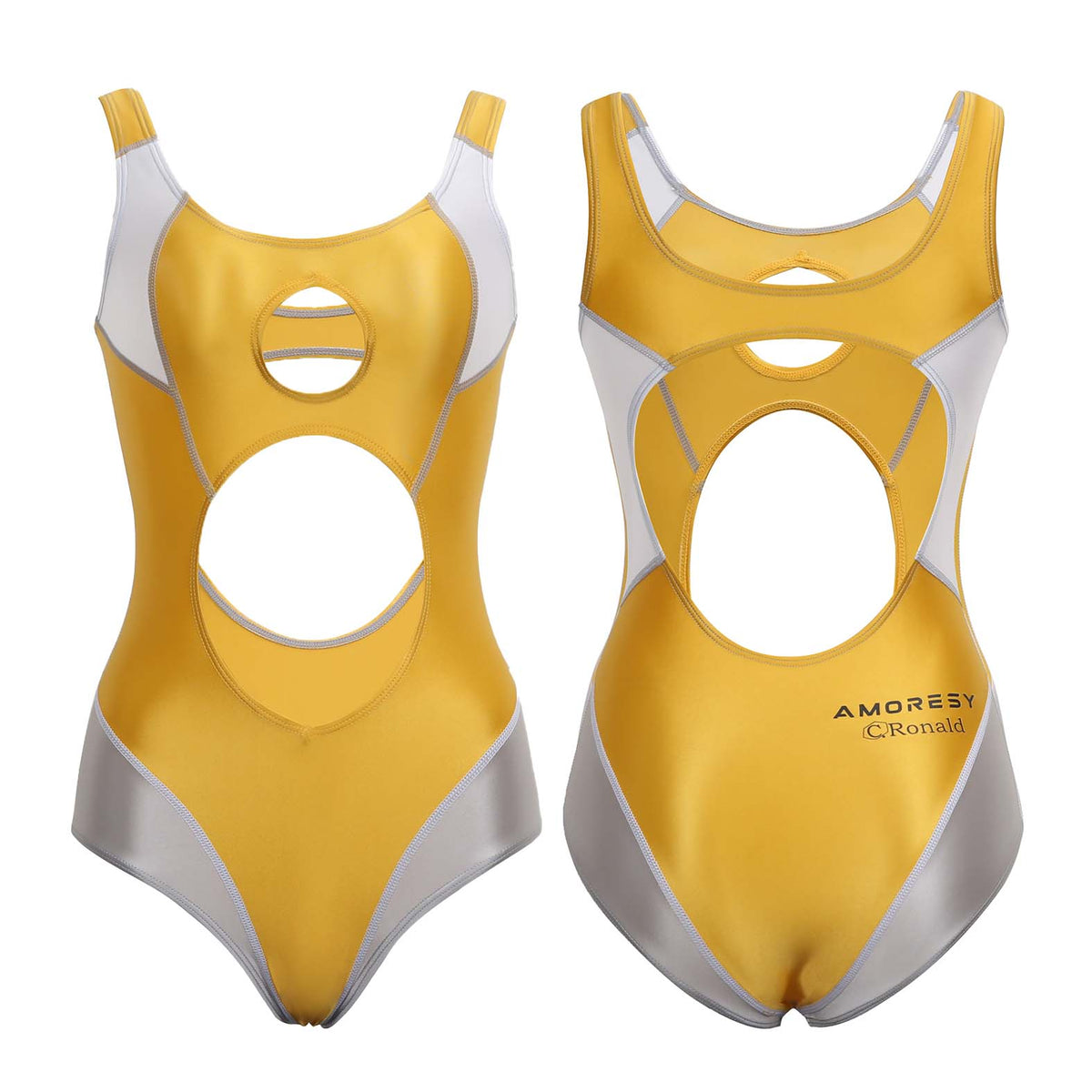 Electra Keyhole Cutout Backless Swimsuit Leotard – Catfight Ronald