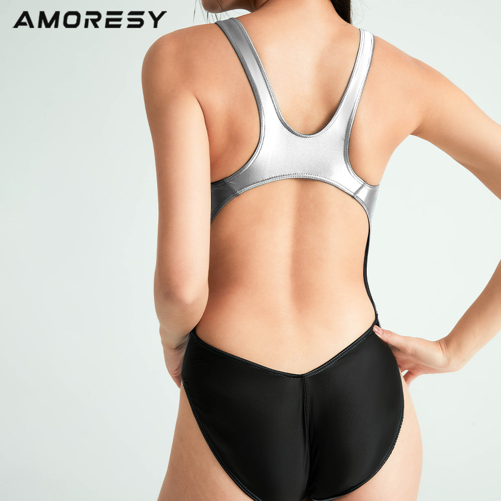 Celenza Backless Swimsuit Leotard
