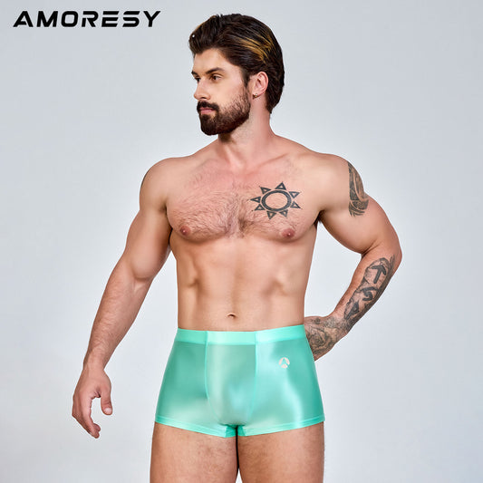 Ravion Ultra-Thin Sheer Boxer Shorts