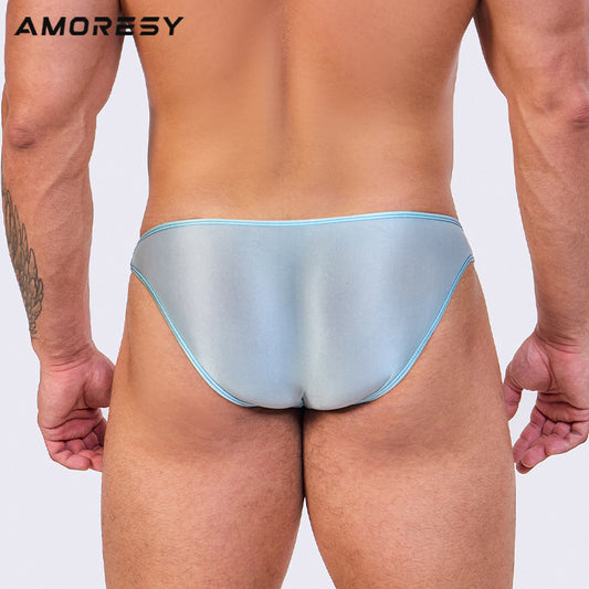 Atlas Sheer Swimming Briefs / Thong Swimwear - AMORESY