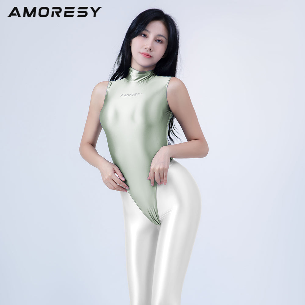 Eris C Series Super High-Leg Thong Swimsuit Leotard - AMORESY