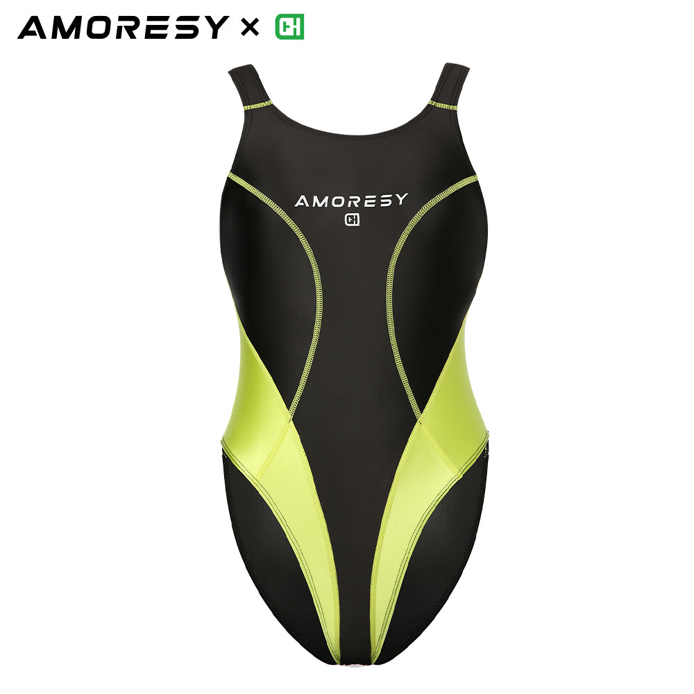 Esme Cosholic Super High-Leg Backless Swimsuit Leotard