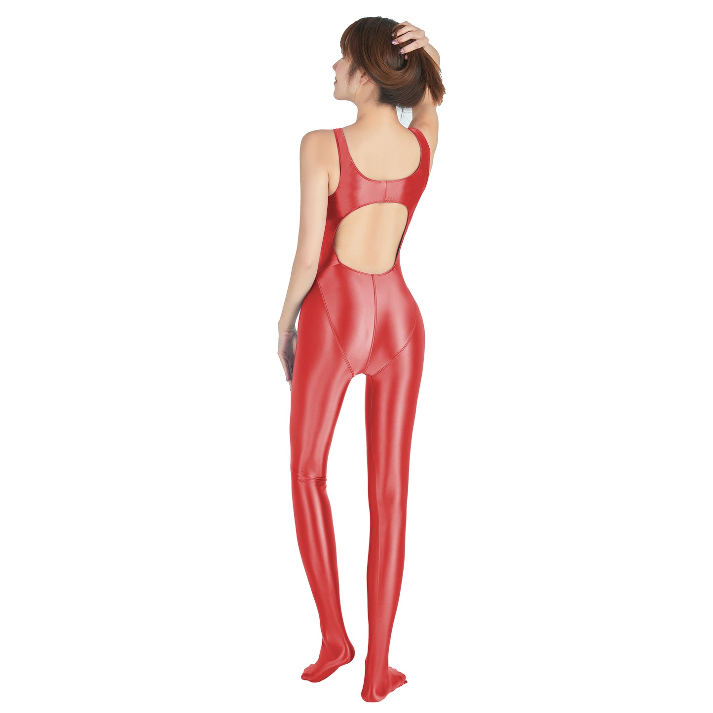 Nyssara シリーズ バックレスキャットスーツ