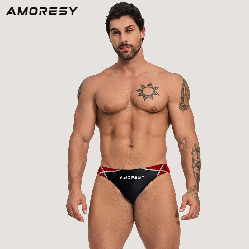 Oceanus Y Series Swimming Briefs 服饰与配饰 Red / M - AMORESY