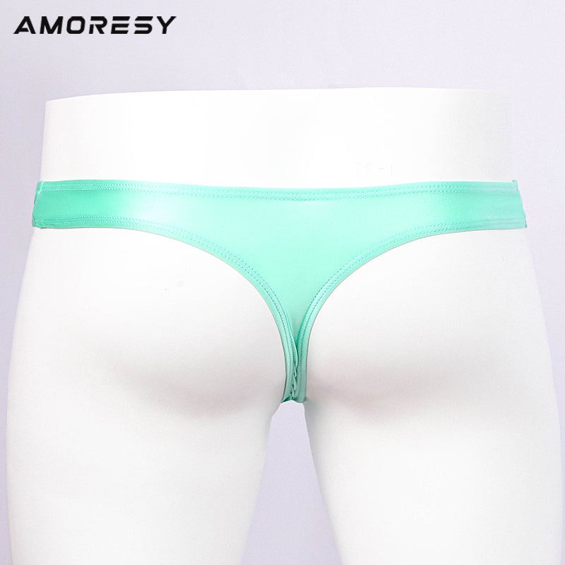 Atlas Sheer Swimming Briefs / Thong Swimwear - AMORESY