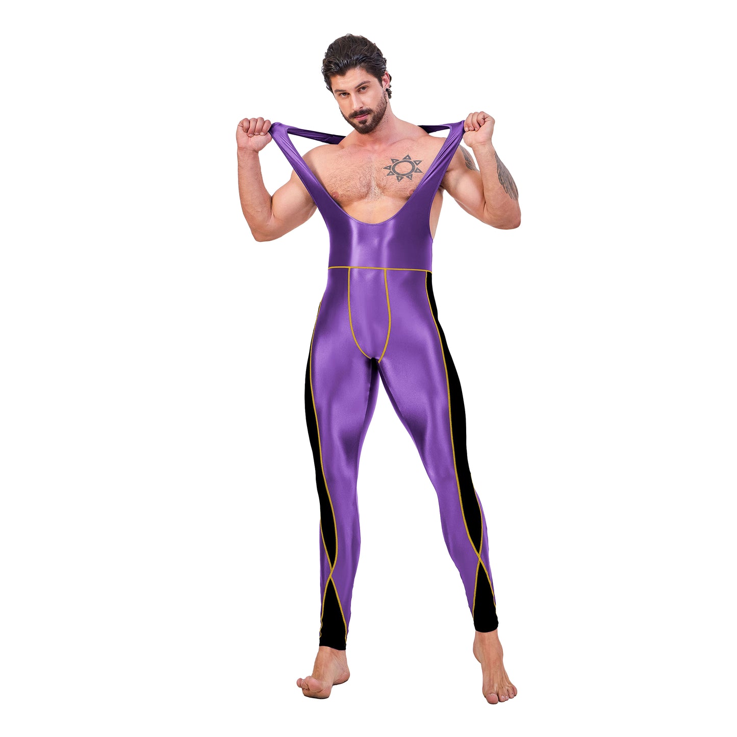 Leonidas Racerback スポーツボディスーツ