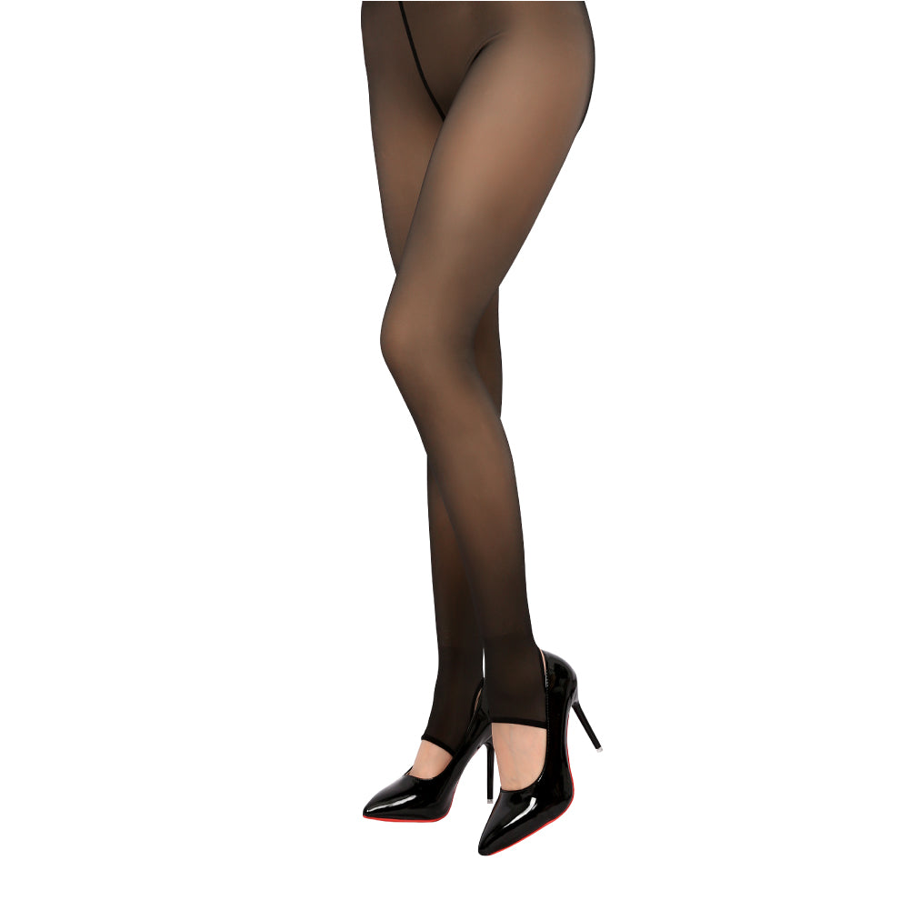 Sporti Stirrup Tights Black / One size - AMORESY