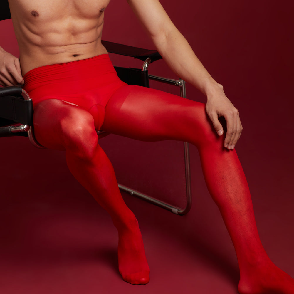 Vitaliti Ultra-Thin Men's Seamless Tights Lingerie - AMORESY