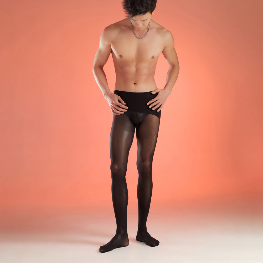 Vitaliti Ultra-Thin Men's Seamless Tights Lingerie - AMORESY