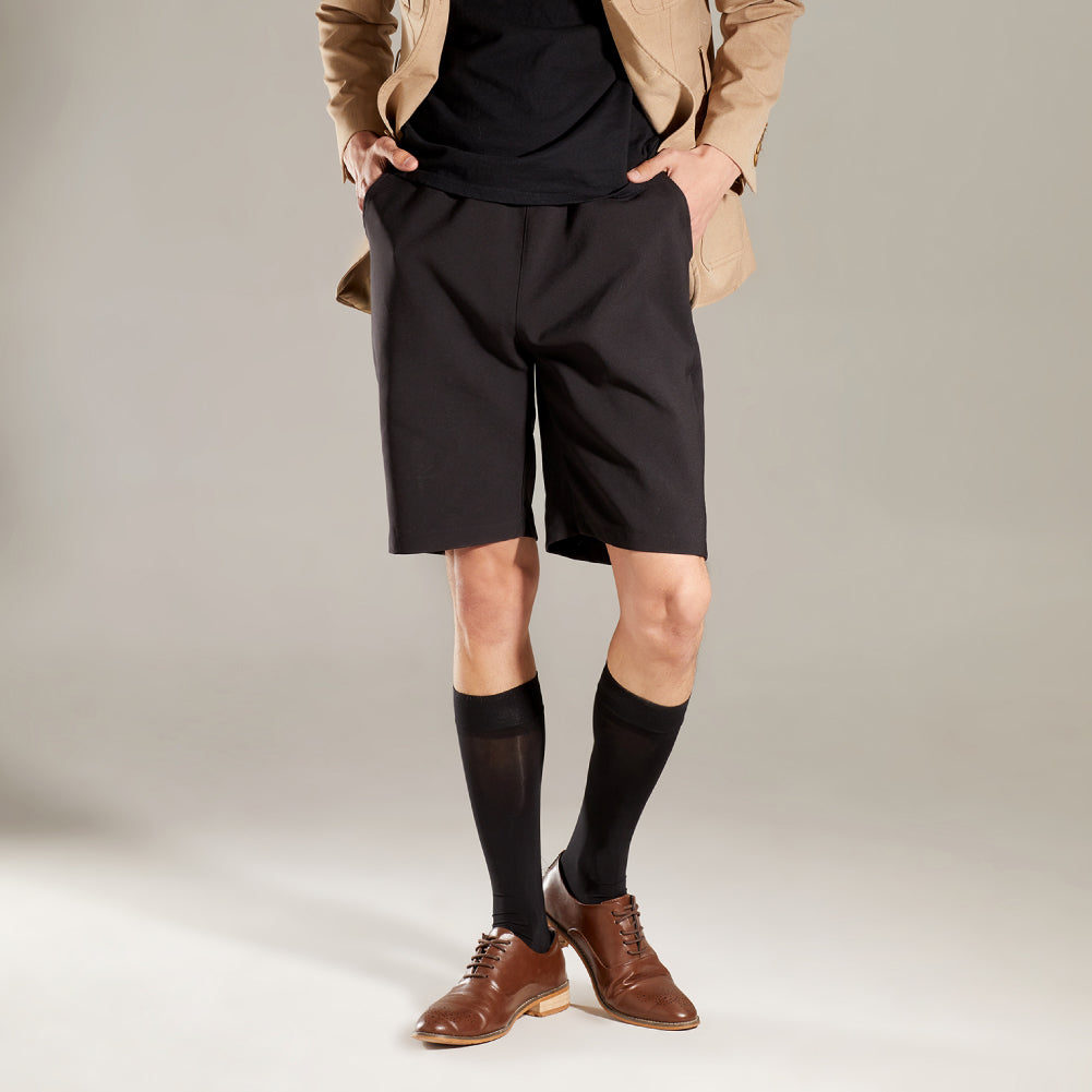 Authoriti Men’s Long Semi-Sheer Socks Lingerie - AMORESY