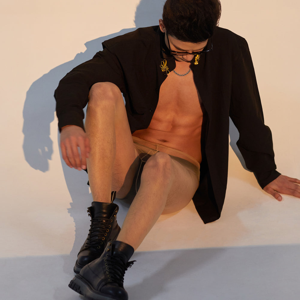 Umbrati Ultra-Thin Men's Crotchless Tights