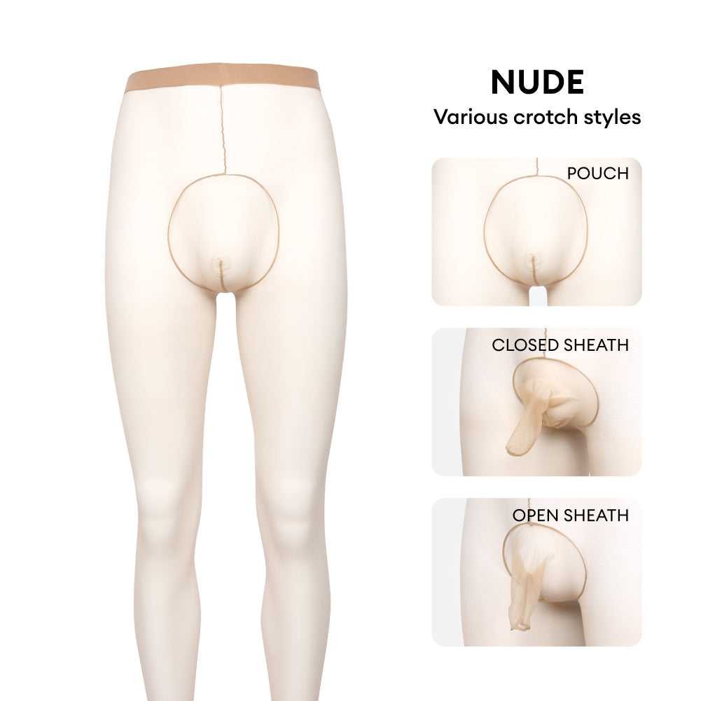 Umbrati Ultra-Thin Men's Crotchless Tights