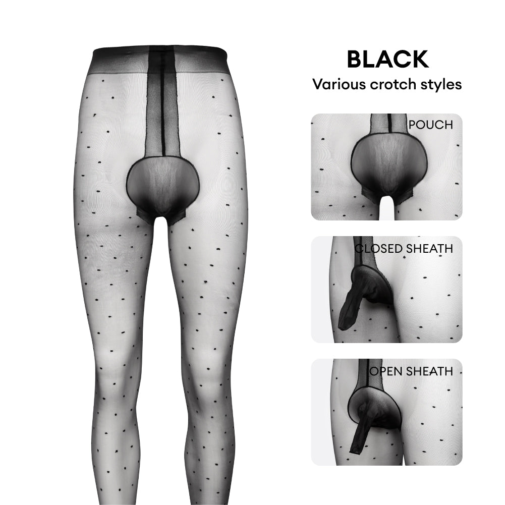 Fideliti Polka Dot Men’s Seamless Tights
