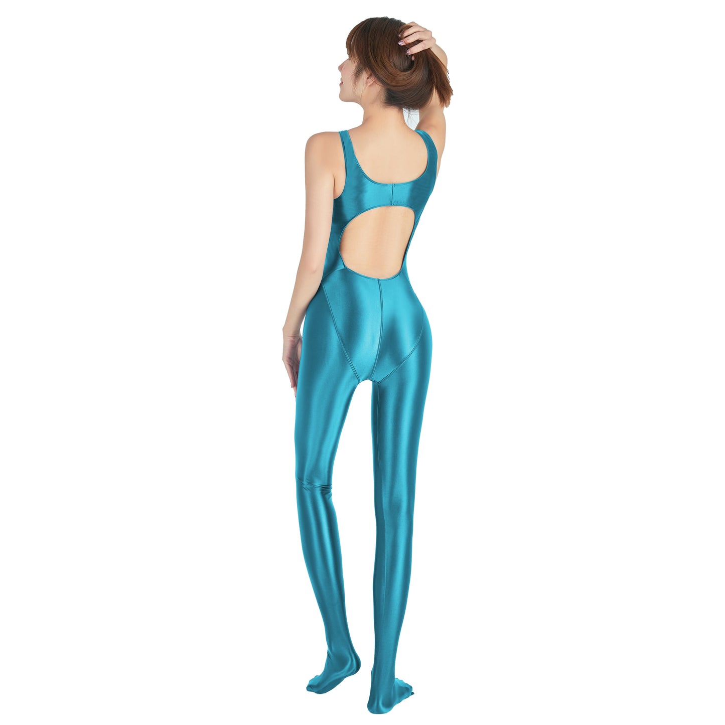 Nyssara シリーズ バックレスキャットスーツ