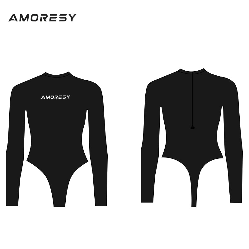 Epica Super High-Leg Thong Swimsuit Leotard - AMORESY