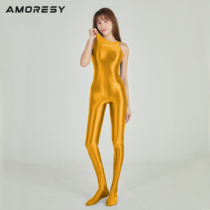 Nyssara Series Backless Catsuit Catsuit Gold / M - AMORESY