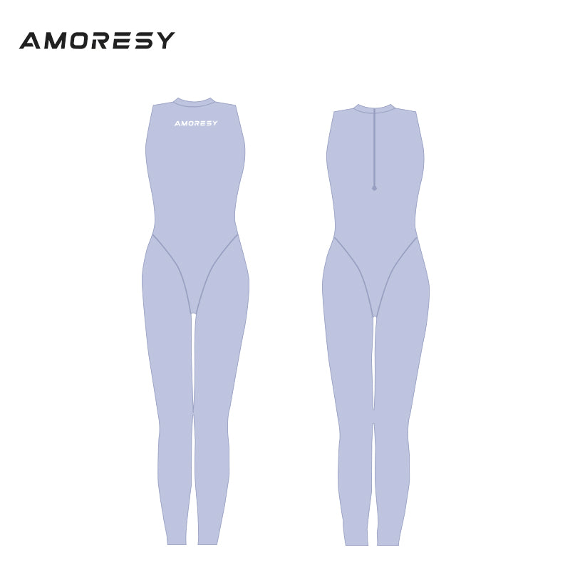 Elara Series Sleeveless Catsuit Catsuit - AMORESY
