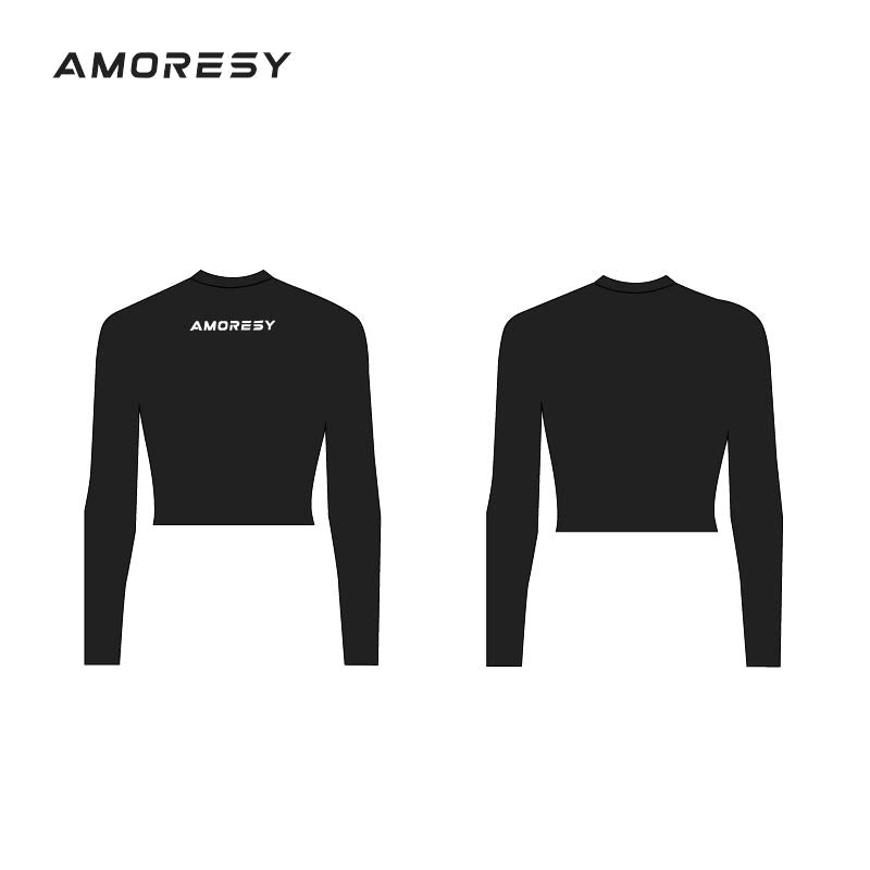 Bellaria Long-Sleeve Crop Top - AMORESY