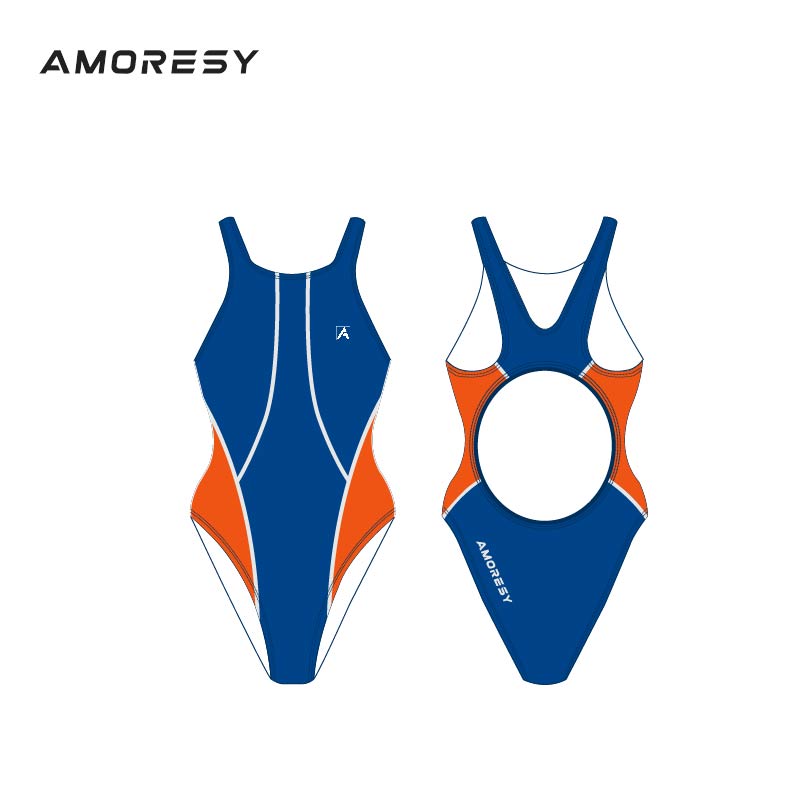 Althea Super High-Leg Backless Swimsuit Leotard Swimming suit - AMORESY