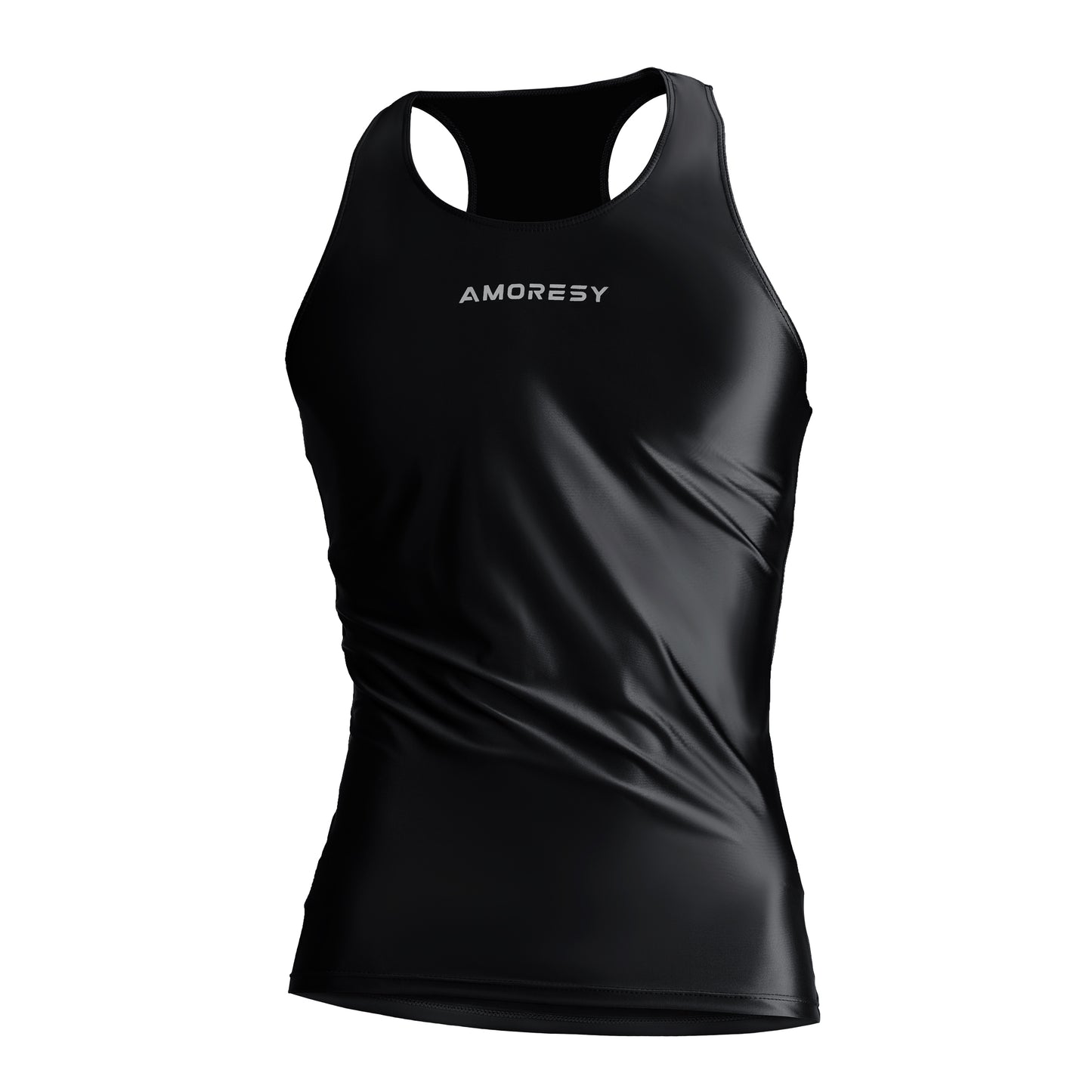 Titan Racerback Sports Vest Swimming suit BLack / M - AMORESY