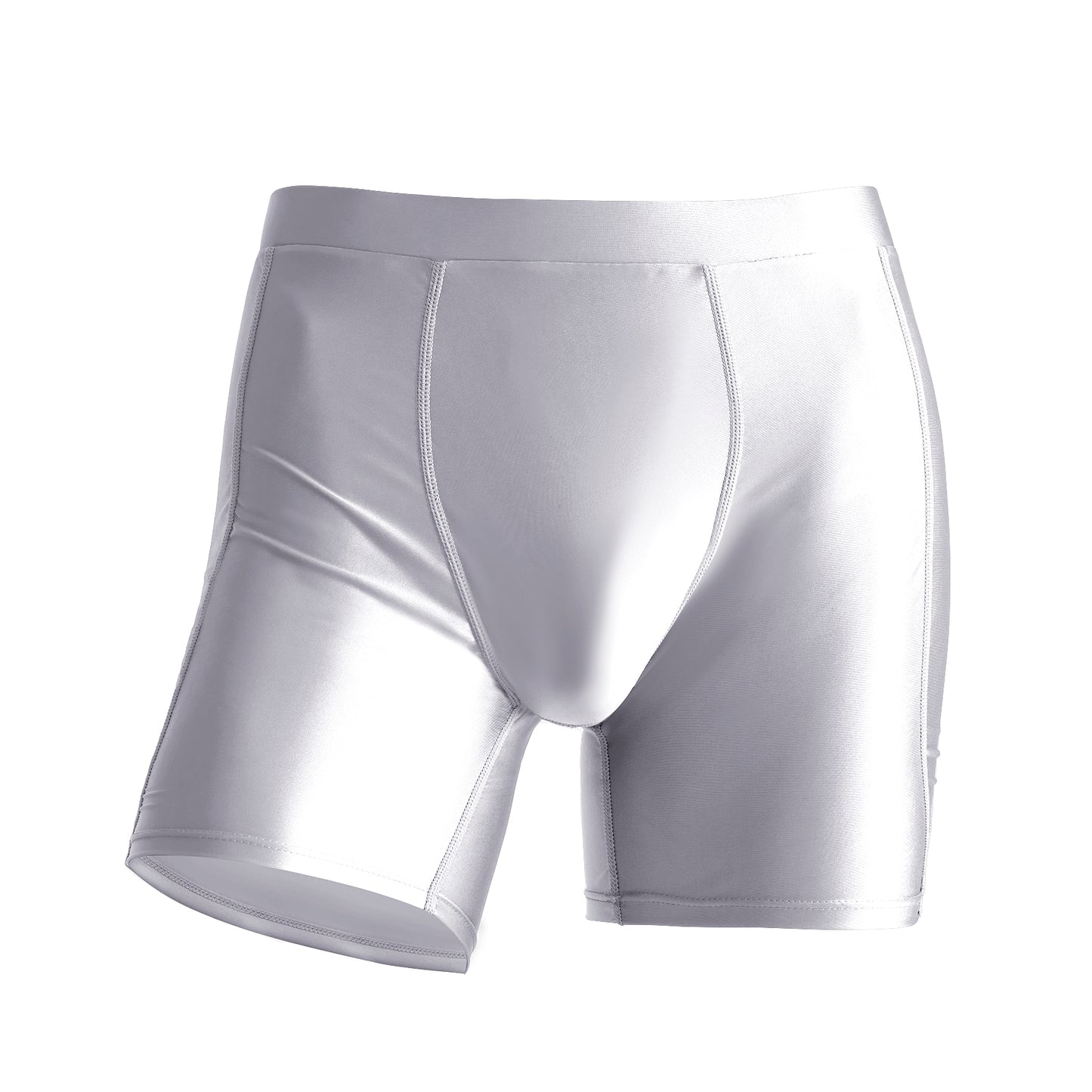 Renzo Trunk Shorts Silver Gray / M - AMORESY