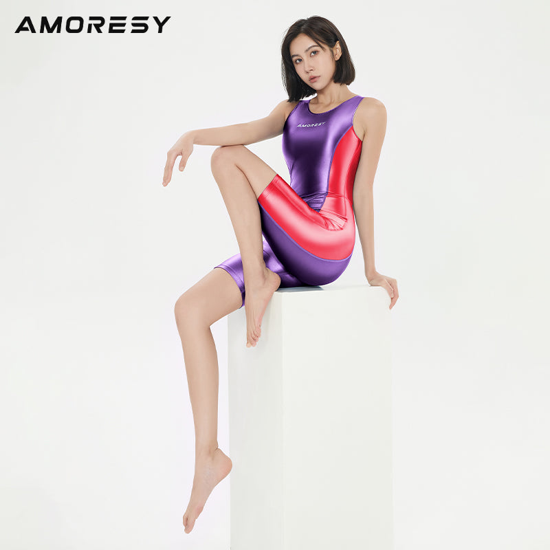 Delphina Series Unitard Swimsuit Swimwear - AMORESY