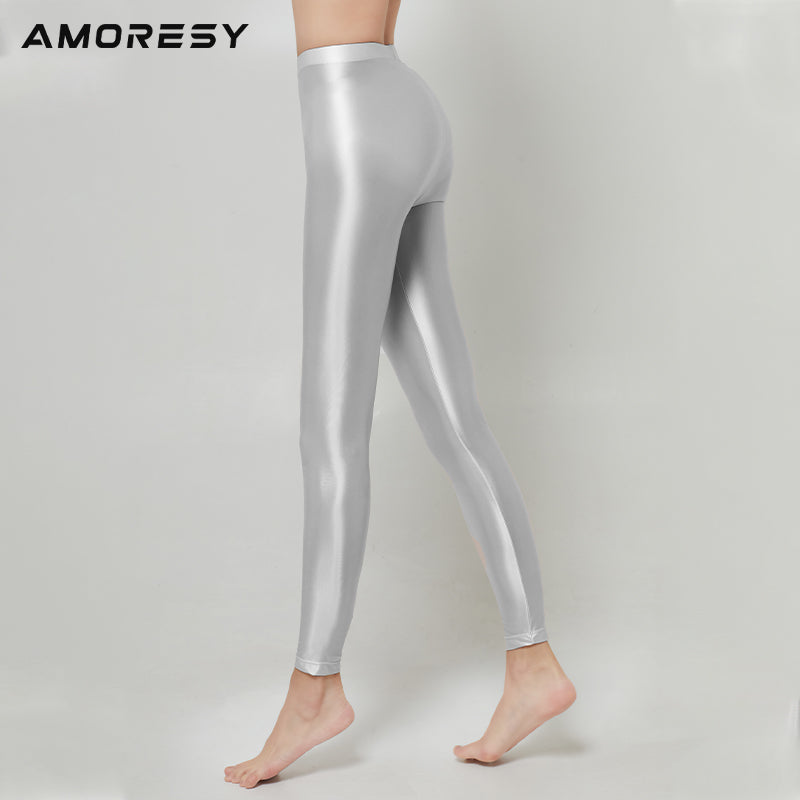 Allurea Classic Leggings Silver Gray / M - AMORESY
