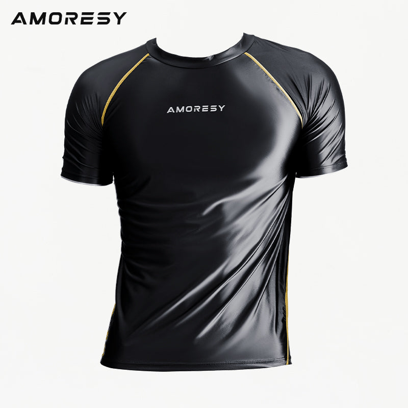 Orion Sports T-shirt BLACK GOLD / M - AMORESY