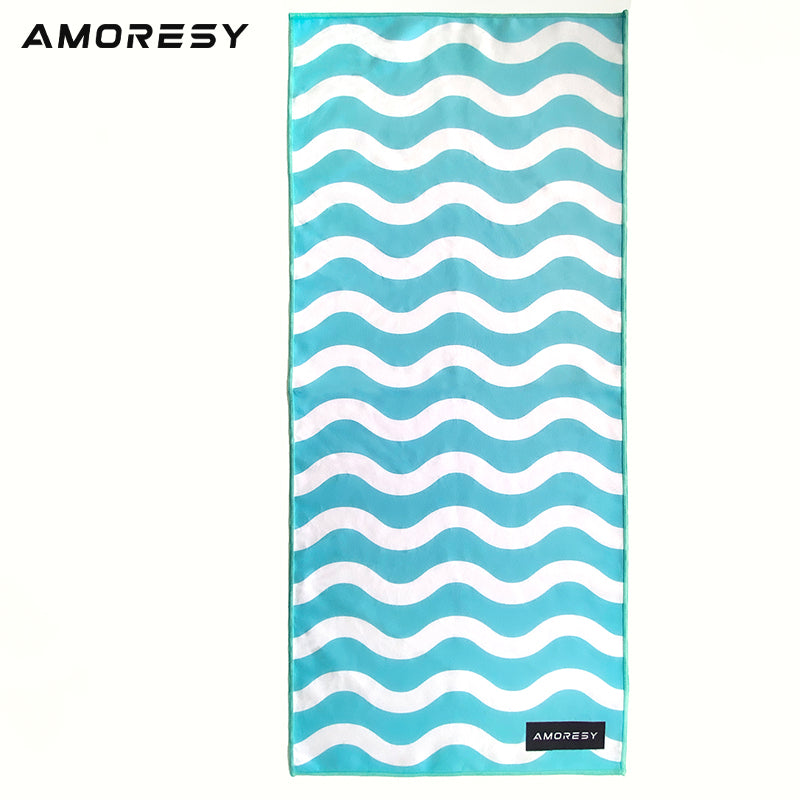 Quick-Drying Microfiber Sports Towel 服饰与配饰 Blue - AMORESY