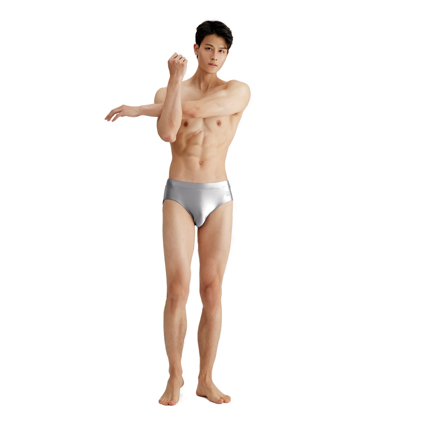 Eros Classic Briefs 服装配饰 M / Silver Gray - AMORESY