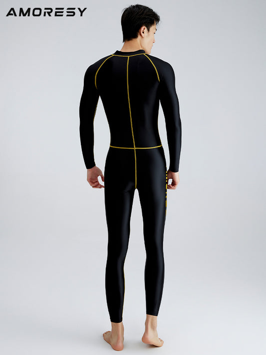 Apollo Series Front-Zip Bodysuit Swimming suit - AMORESY