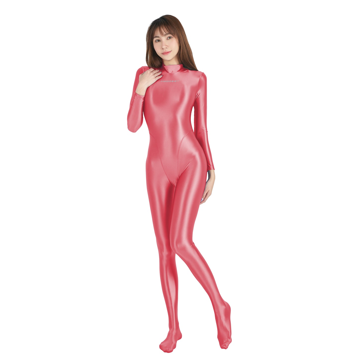Athena Catsuit - Classic Colors Catsuit Rose Red / M - AMORESY