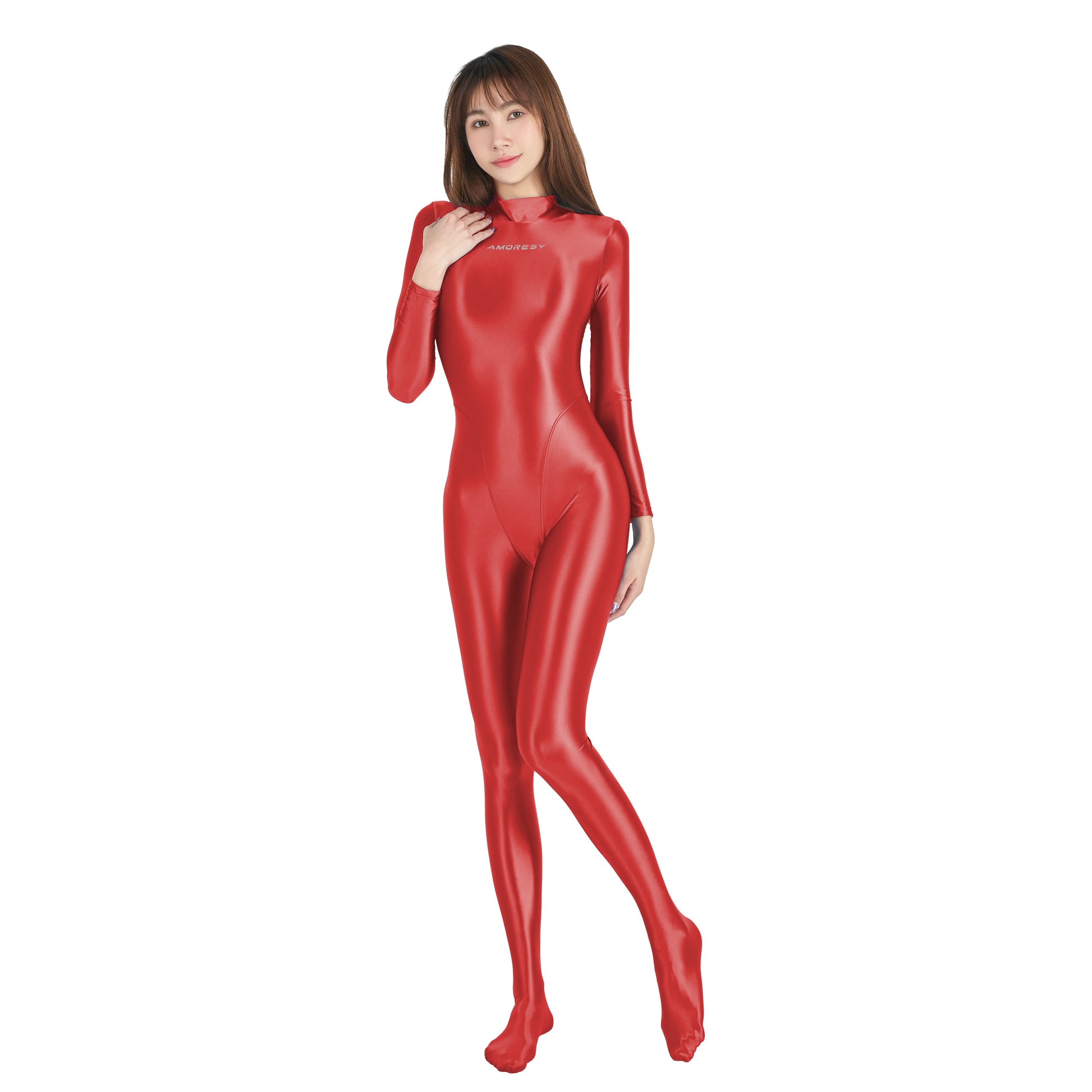 Athena Catsuit - Classic Colors Catsuit Red / M - AMORESY