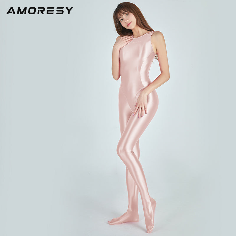 Nyssara Series Backless Catsuit Catsuit Pink / M - AMORESY