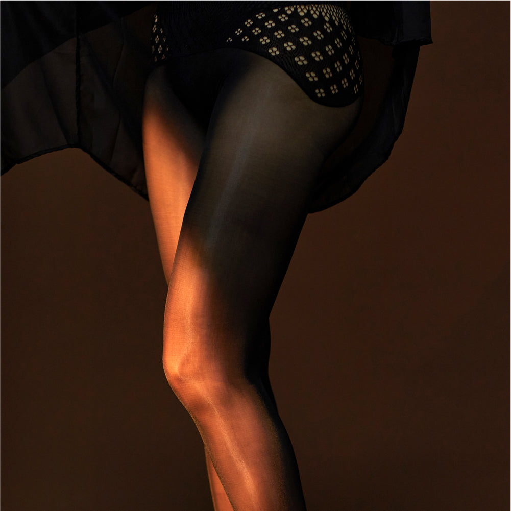 Mystiti Patterned Seamless Tights - AMORESY