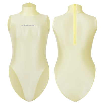 Eris A Series Sheer Super High-Leg Swimsuit Leotard
