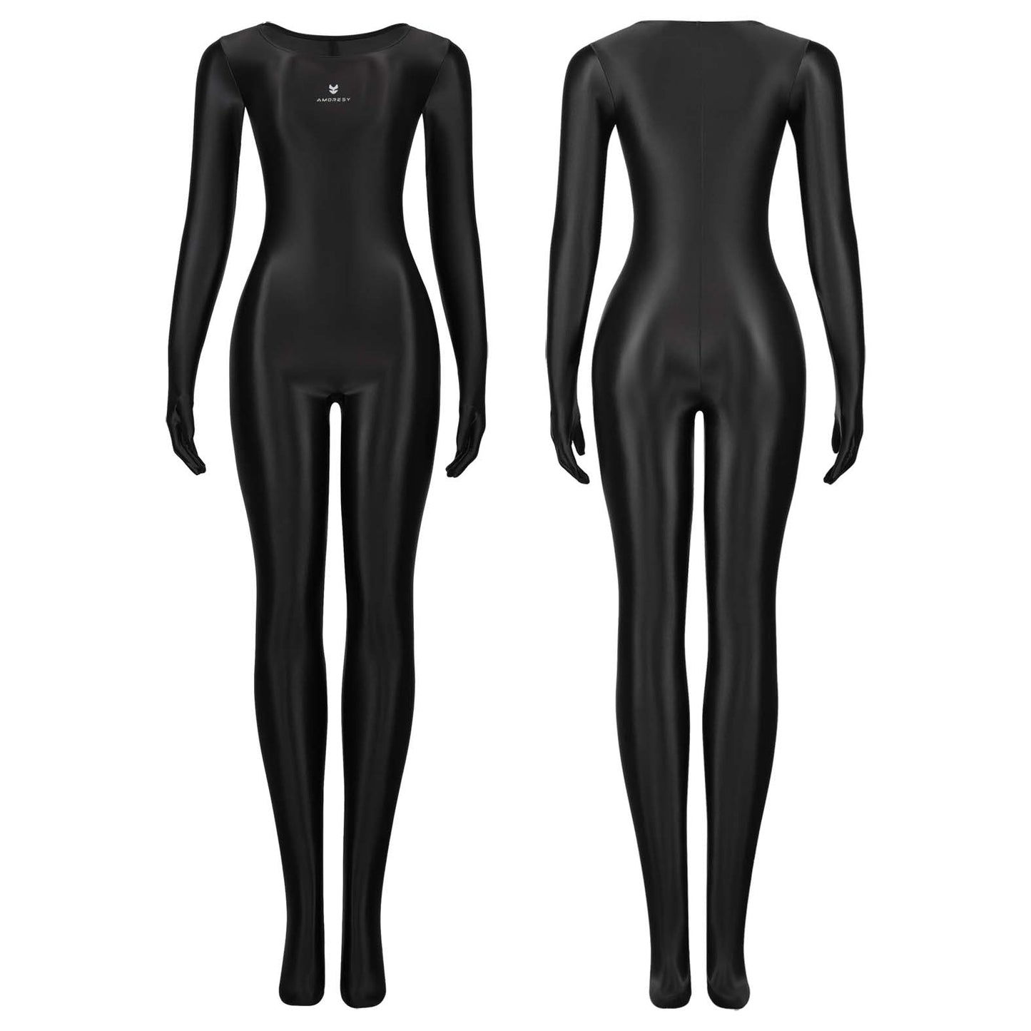 Inferna Full-Body Catsuit – Gloved and Footed Design