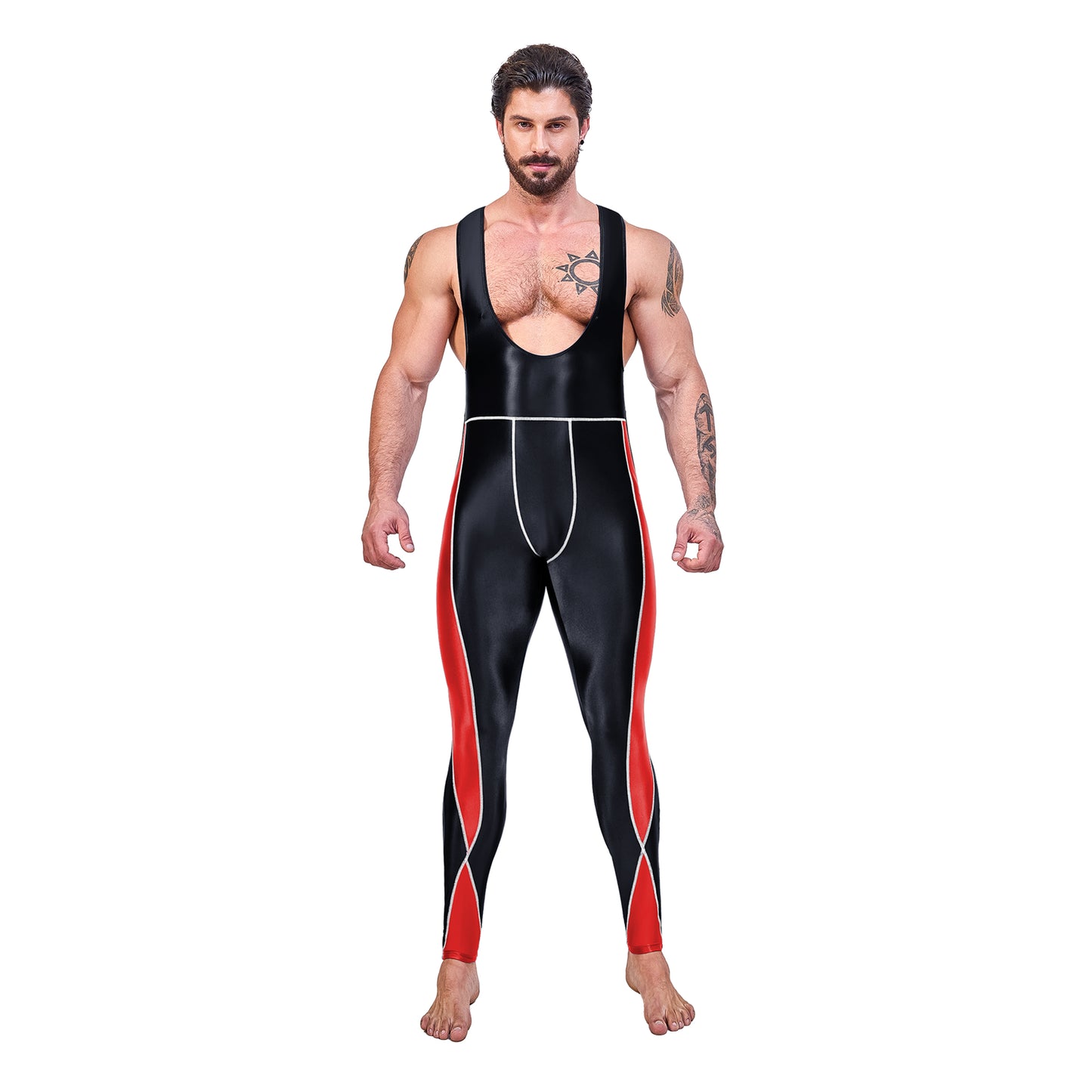 Leonidas Racerback Sports Bodysuit