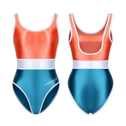Xena High-Leg Swimsuit Leotard