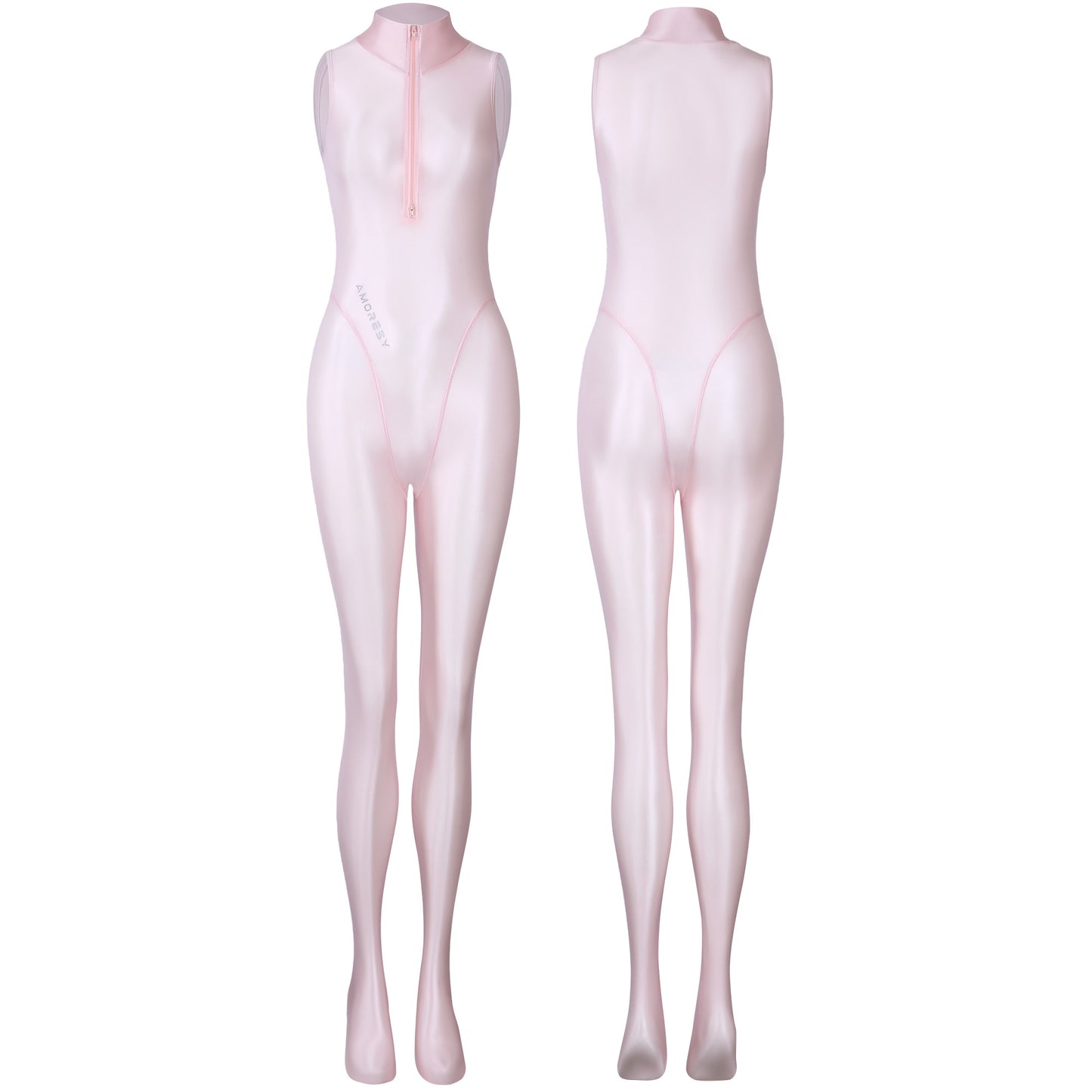 Zenitha Series Sheer Sleeveless Catsuit