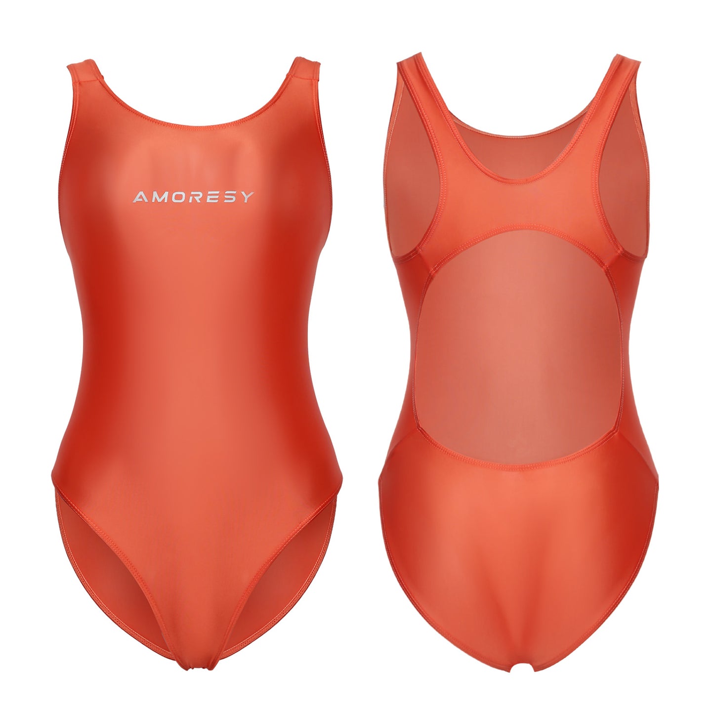 Gaea Cシリーズ シースルーハイレグ バックレス 水着レオタード