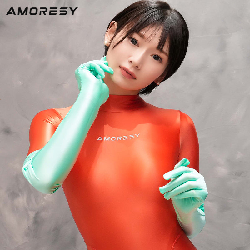 Sheer Elbow-Length Gloves Gloves - AMORESY