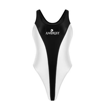 Novina Spooky Backless Swimsuit Leotard