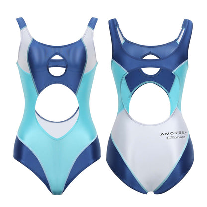 Electra Keyhole Cutout Backless Swimsuit Leotard – Catfight Ronald