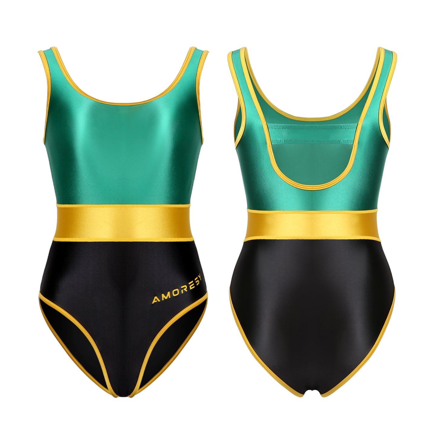 Xena High-Leg Swimsuit Leotard
