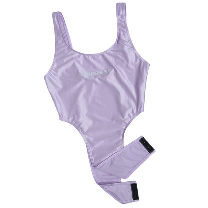 Ravelle Ultra High-Leg Snap-Crotch Bodysuit Top